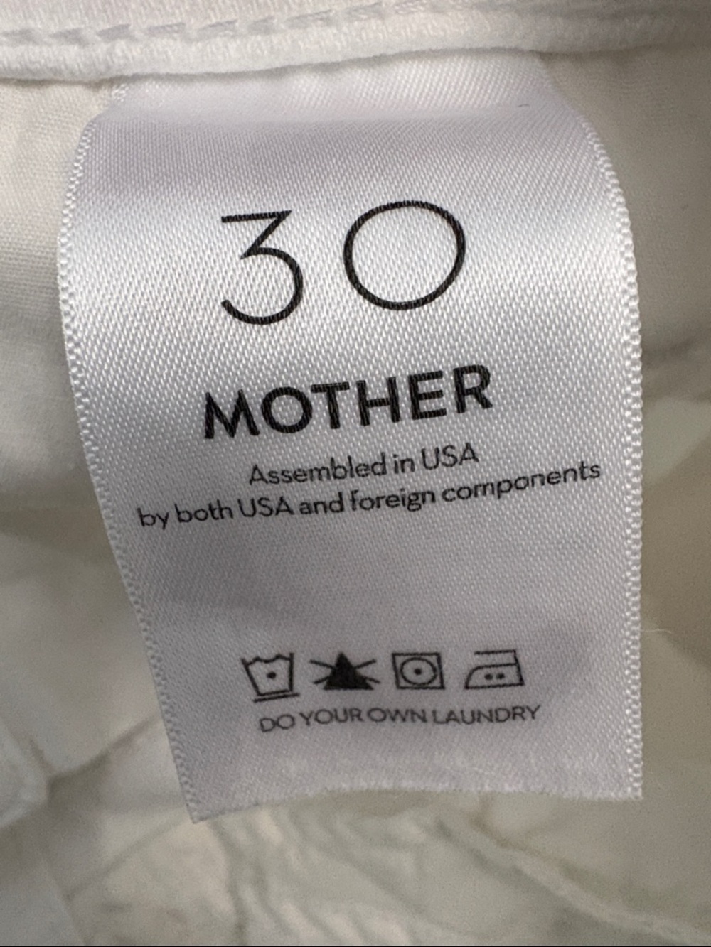 MOTHER The Hustler Ankle Fray Jeans size 30 - Picture 7 of 7